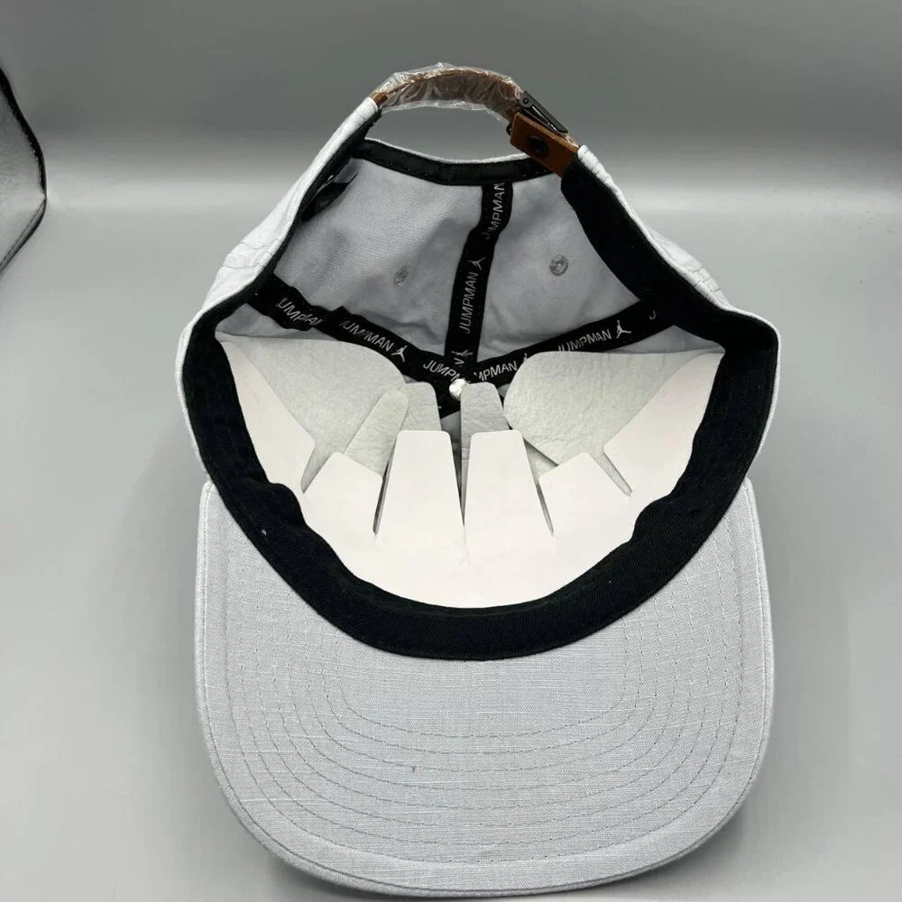 Air Jordan 23 Hat Men‎ Gray Embroidered Logo Jumpman Strap Back Cap New
